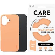 PanzerGlass CARE cover Apple iPhone 16 MagSafe Fearlessly peach - Phone Cover