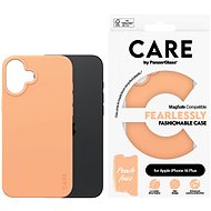 PanzerGlass CARE cover Apple iPhone 16 Plus MagSafe Fearlessly peach - Phone Cover