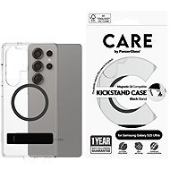 PanzerGlass CARE cover Samsung Galaxy S25 Ultra clear/black Kickstand & QI - Phone Cover