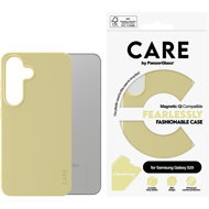 PanzerGlass CARE cover Samsung Galaxy S25 Fearlessly green-yellow (Chardonnay) QI - Phone Cover