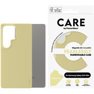 PanzerGlass CARE cover Samsung Galaxy S25 Ultra Fearlessly green-yellow (Chardonnay) QI - Phone Cover