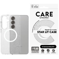 PanzerGlass CARE cover Samsung Galaxy S25+ Star Lit glitter/white QI - Phone Cover