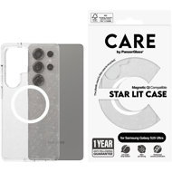 PanzerGlass CARE cover Samsung Galaxy S25 Ultra Star Lit glitter/white QI - Phone Cover
