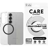 PanzerGlass CARE cover Samsung Galaxy S25+ Urban Combat clear/black QI - Phone Cover