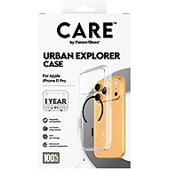 PanzerGlass CARE cover Apple iPhone 17 Pro Urban clear/black MagSafe - Phone Cover