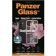 PanzerGlass ClearCase Antibacterial - Apple iPhone 12 mini (rózsaszín - Rose Gold) - Telefon tok