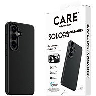 PanzerGlass CARE cover Samsung Galaxy S26 SOLO Qi black vegan leather - Phone Cover