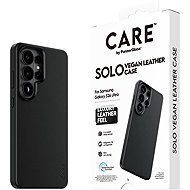 PanzerGlass CARE cover Samsung Galaxy S26 Ultra SOLO Qi black vegan leather - Phone Cover