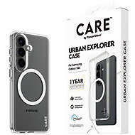 PanzerGlass CARE cover Samsung Galaxy S26 Urban clear/white Qi + 1-year anti-yellowing warranty - Phone Cover
