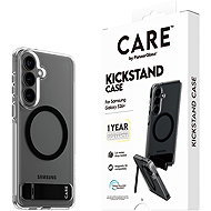 PanzerGlass CARE cover Samsung Galaxy S26+ clear/black Kickstand Qi + 1-year anti-yellowing warranty - Phone Cover