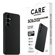 PanzerGlass CARE cover Samsung Galaxy S26+ SOLO Qi black vegan leather - Phone Cover