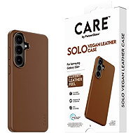 PanzerGlass CARE cover Samsung Galaxy S26+ SOLO Qi brown vegan leather - Phone Cover