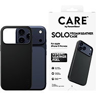 PanzerGlass CARE cover Apple iPhone 17 Pro Max SOLO MagSafe black vegan leather - Phone Cover