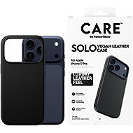 PanzerGlass CARE cover Apple iPhone 17 Pro SOLO MagSafe black vegan leather - Phone Cover