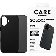 PanzerGlass CARE cover Apple iPhone 17 SOLO MagSafe black vegan leather - Phone Cover