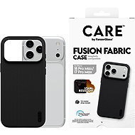PanzerGlass CARE kryt Apple iPhone 18 Pro Max/17 Pro Max Fusion Fabric MagSafe černý (Woven Case) - Phone Cover