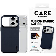 PanzerGlass CARE kryt Apple iPhone 18 Pro/17 Pro Fusion Fabric MagSafe modrý (Woven Case) - Phone Cover