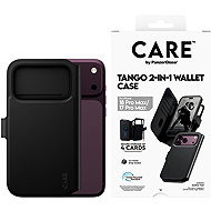 PanzerGlass CARE pouzdro Apple iPhone 18 Pro Max/17 Pro Max Tango 2v1 Wallet MagSafe černé - Phone Cover