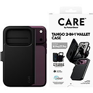 PanzerGlass CARE pouzdro Apple iPhone 18 Pro/17 Pro Tango 2v1 Wallet MagSafe černé - Phone Cover