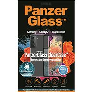 PanzerGlass ClearCase Antibacterial for Samsung Galaxy S21 Black Edition - Phone Case