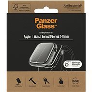 PanzerGlas Full Protection Apple Watch 7/8 41mm (transparente Lünette) - Uhrenetui