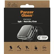 PanzerGlass Full Protection Apple Watch Ultra 49mm (átlátszó keret) - Okosóra tok
