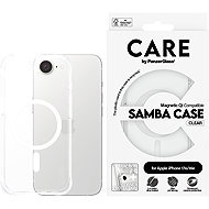 PanzerGlass CARE cover Apple iPhone 17e/16e Samba MagSafe clear/white - Phone Cover