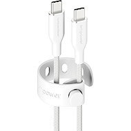 PanzerGlass Empower USB-C/USB-C cable, 1.2 m white - Power Cable
