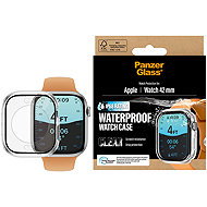 PanzerGlass Waterproof Apple Watch 11/10 42mm clear case with protective glass - Protective Watch Cover