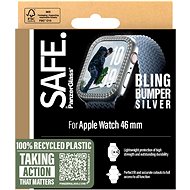 PanzerGlass SAFE Apple Watch 10 46mm bumper shiny silver bezel - Protective Watch Cover