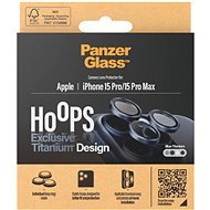 PanzerGlass HoOps Apple iPhone 15 Pro/15 Pro Max - ochranné kroužky pro čočky fotoaparátu - modrý ti - Camera Glass