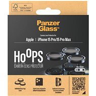 PanzerGlass HoOps Apple iPhone 15 Pro/15 Pro Max - Kamera-Linsenringe - blau Aluminium - Objektiv-Schutzglas