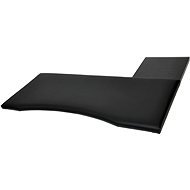 Ergonomic pad for keyboard and mouse, size 2, black - Mouse Pad