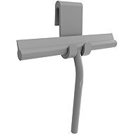 POLYSAN Shower Squeegee, Including Wall Mount, Matt Grey 72825.31 - Window Squeegee