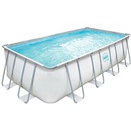 POLYGROUP Swing Swimming pool 5,49 × 2,74 × 1,32 m, grey - Pool