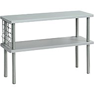 Kesper Two-tier kitchen shelf, grey - Shelf
