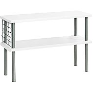 Kesper Two-storey kitchen shelf, white - Shelf