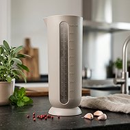 Blim Plus Measuring carafe QB L CF3-3-319 Moka Grey, 1000 ml - Scoop