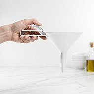 Blim Plus funnel with dosing Dolina IM3-000 Artic White - Kitchen Funnel