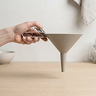 Blim Plus funnel with dosing Dolina IM3-319 Moka Grey - Kitchen Funnel