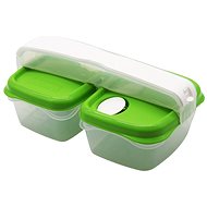 Bama Snack set for food storage and transport, green - Lunch Box