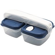 Bama Snack set for food storage and transport, blue - Lunch Box