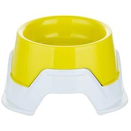 Bama Plastic bowl for dogs and cats baby 1l, yellow - Dog Bowl