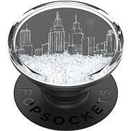 PopSockets PopGrip Gen.2, Tidepool Snowglobe Cityscape, A City in a Liquid with sSnow - Phone Holder