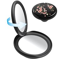 PopSockets PopTop Gen.2 PopMirror Pink Blossom with Removable Top Mirror - Holder