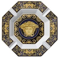 Rosenthal Versace Medusa Blue ashtray, diameter 24 cm - Ashtray