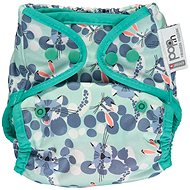 Pop-in Top briefs AIO Snow Leopard - snaps - Nappies