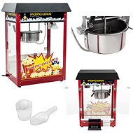 Royal Catering bar popcorn popper with black canopy - Popcorn Maker