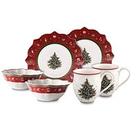 VILLEROY & BOCH TOY'S DELIGHT red, 6 pcs - Dish Set