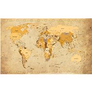 Fototapeta 368x254 Mapa světa - Fototapeta